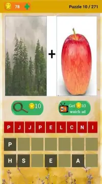 Word Marshal: Picture Word Game Puzzle, Brain Game Screen Shot 1