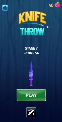 Knife Throw Game Screen Shot 5