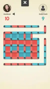 Dots and Boxes Online Multiplayer Screen Shot 2