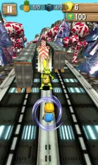 Banana rush 3D: Subway banana 3D Screen Shot 0