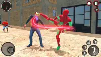 Mutant Spider Rope Hero : Flying Robot Hro Game Screen Shot 9