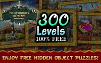 Hidden Object Games 300 Levels : The Adventures Screen Shot 0