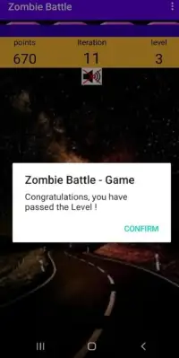 Zombie Battle Screen Shot 0