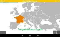 Europe Map Quiz - European Countries and Capitals Screen Shot 9