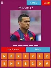 Guess The FC Barcelona Player Quiz Screen Shot 7