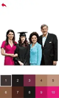Gilmore Girls Color by Number - Pixel Art Game Screen Shot 0