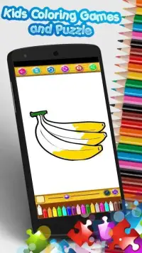 Kids Coloring Games & Puzzle Screen Shot 0