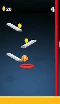 Flick The Basketball Screen Shot 2
