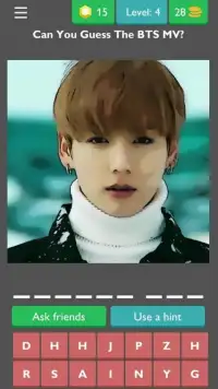 Guess The BTS's MV by JUNGKOOK Pictures Quiz Game Screen Shot 1