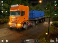 Heavy Truck Drive Simulator:Road Train Transporter Screen Shot 0