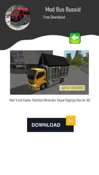 Download Mod Canter Bussid (Mod Mobil Bussid) Screen Shot 1
