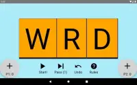 WORD ATTACK! - TWO PLAYER Screen Shot 1