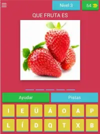 Quiz de Frutas - Adivina Que Fruta es Screen Shot 0