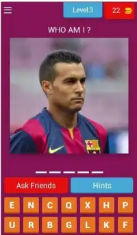 Guess The FC Barcelona Player Quiz Screen Shot 9