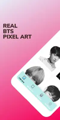 BTS Pixel Art - Color by Number Screen Shot 4