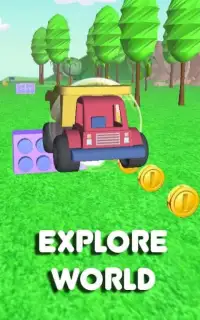 Kids Truck Game: driver simulator Screen Shot 1
